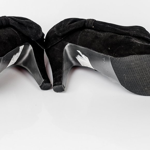 NWT Tahari suede bow booties - 10 - Picture 5 of 5
